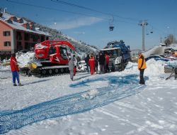 Palandöken güvenlik ağı yenilendi